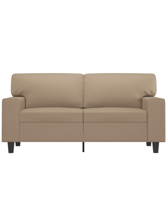 2místná pohovka cappuccino 120 cm umělá kůže