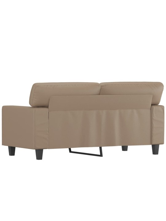 2místná pohovka cappuccino 120 cm umělá kůže