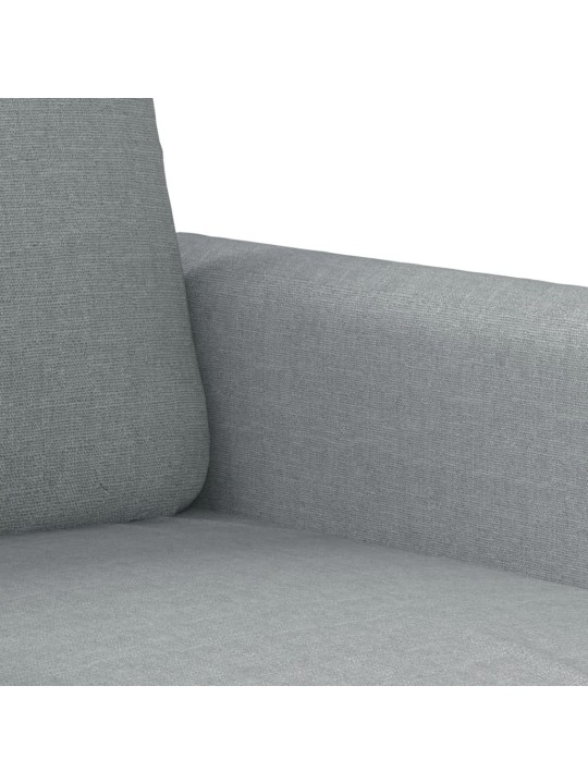 Křeslo světle šedé 60 cm textil