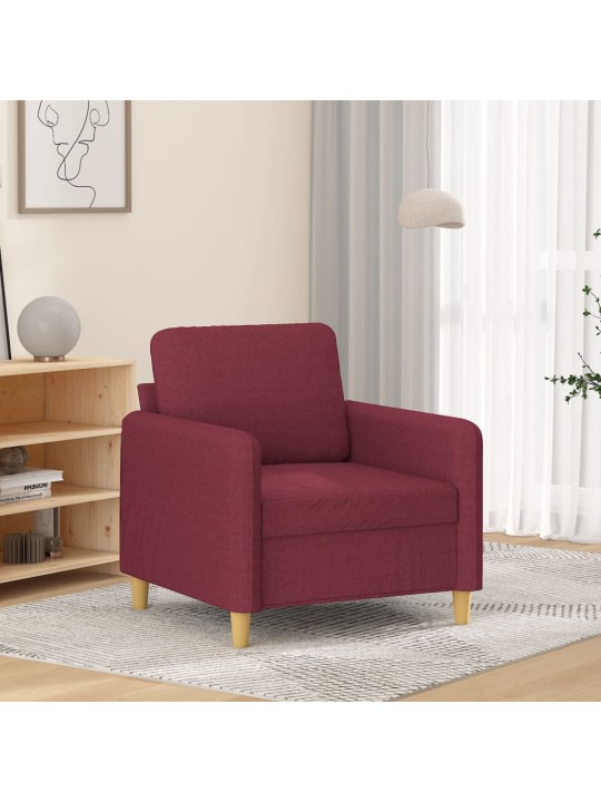 Křeslo vínové 60 cm textil