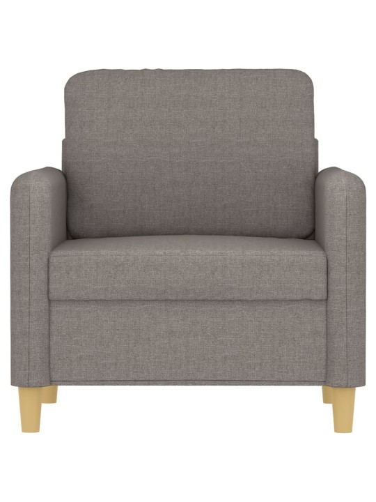 Křeslo taupe 60 cm textil