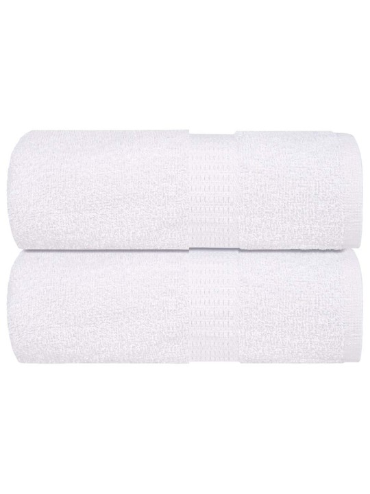 Ručníky pro hosty 2 ks bílé 30x50 cm 360 g/m² 100% bavlna