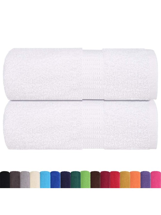 Ručníky pro hosty 2 ks bílé 30x50 cm 360 g/m² 100% bavlna