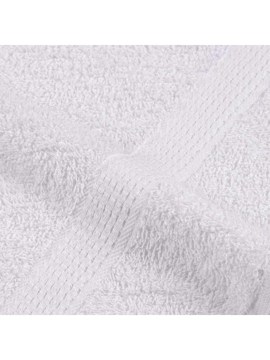 Ručníky pro hosty 10 ks bílé 30x50 cm 360 g/m² 100% bavlna