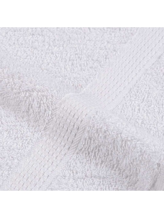 Sprchové ručníky 4 ks bílé 70x140 cm 360 g/m² 100% bavlna