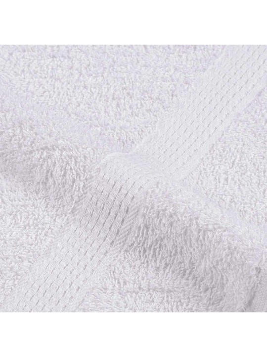 Ručníky do sauny 25 ks bílé 80x200 cm 360 g/m² 100% bavlna