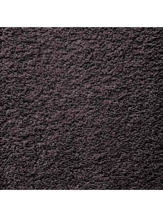 Ručníky na ruce 10 ks antracitová 30x30 cm 360 g/m² 100% bavlna