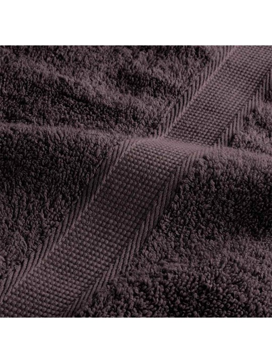 Ručníky do sauny 2 ks antracitová 80x200cm 360 g/m² 100% bavlna
