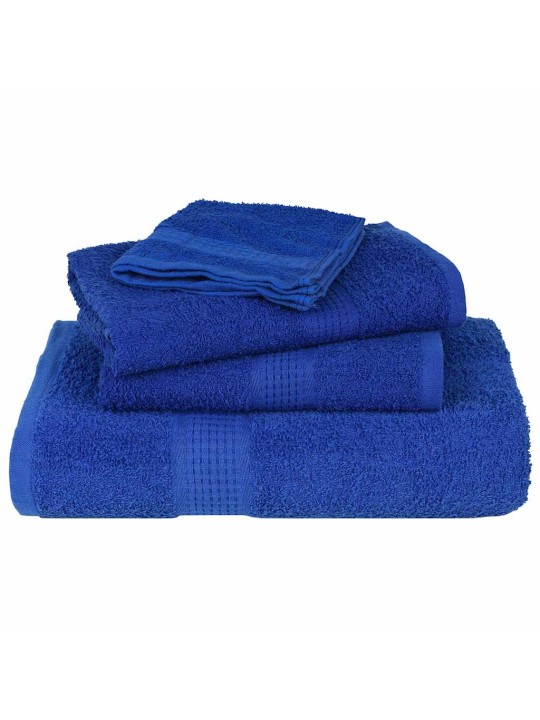 Ručníky na ruce 10 ks modrá 30x30cm 360 g/m² 100% bavlna