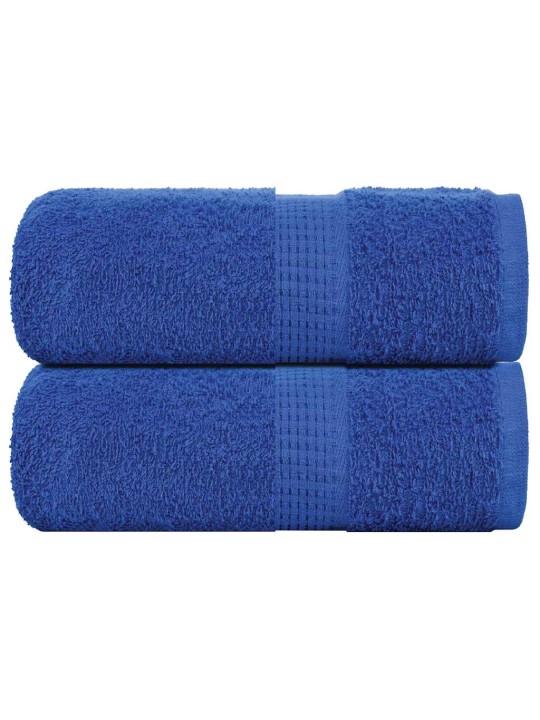 Ručníky pro hosty 2 ks modrá 30x50 cm 360 g/m² 100% bavlna