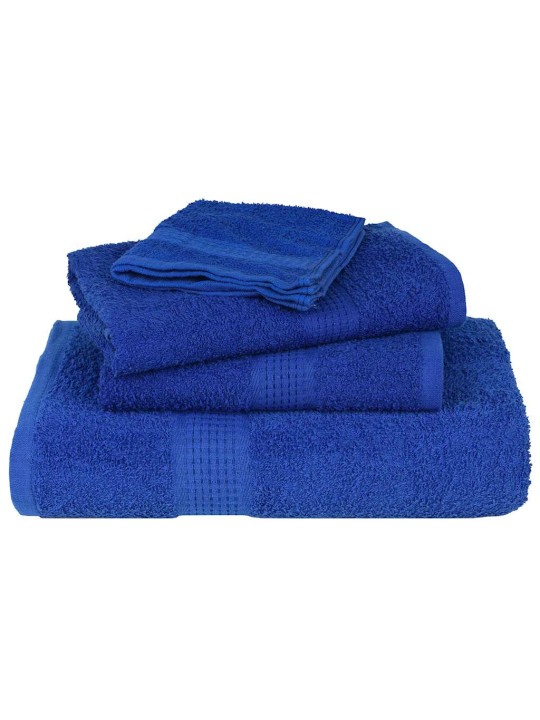 Ručníky pro hosty 4 ks modrá 30x50 cm 360 g/m² 100% bavlna