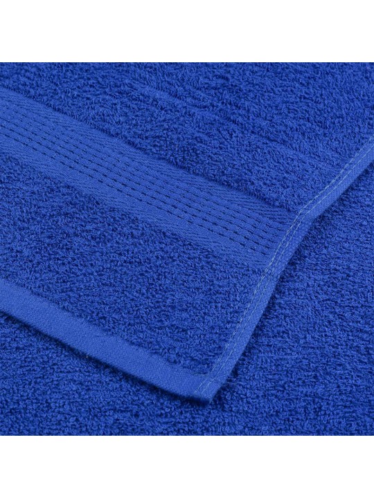 Ručníky pro hosty 4 ks modrá 30x50 cm 360 g/m² 100% bavlna
