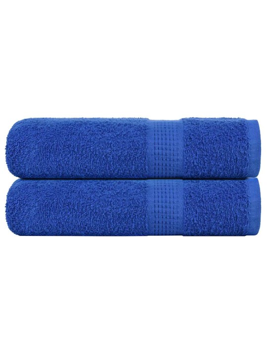 Koupelových osušek 2 ks modrá 100x150 cm 360 g/m² 100% bavlna