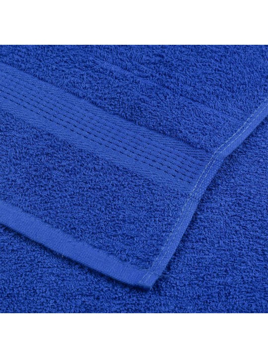 Ručníky 4 ks modrá 100x200 cm 360 g/m² 100% bavlna