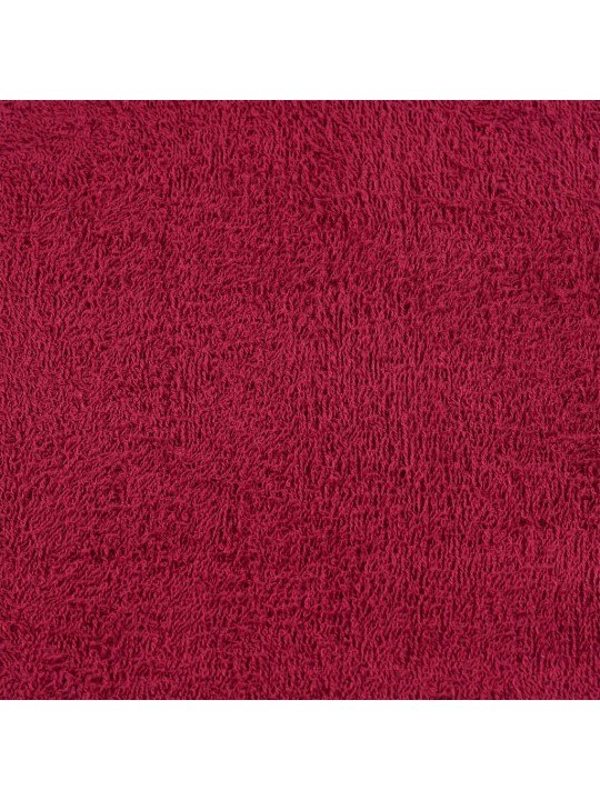 Ručníky do sauny 10 ks bordó 80x200cm 360 g/m² 100% bavlna