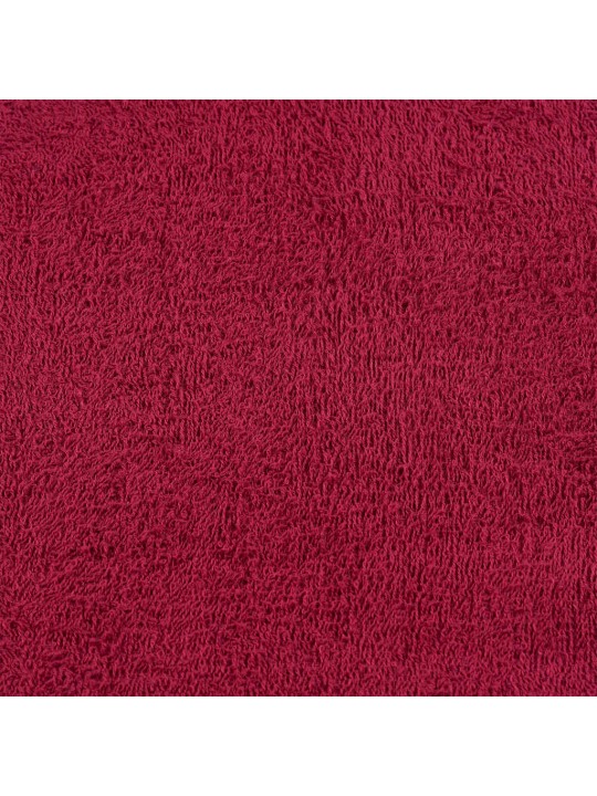 Ručníky 10 ks bordó 100x200 cm 360 g/m² 100% bavlna