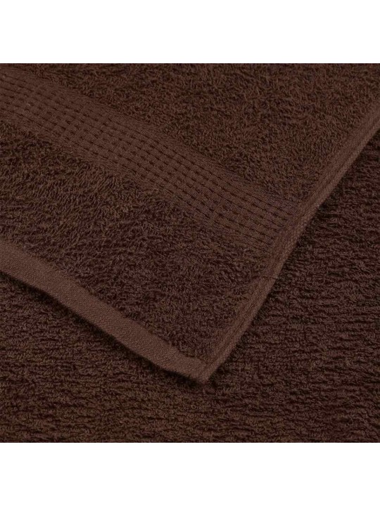 Ručníky na ruce 2ks hnědé 30x30cm 360 g/m² 100% bavlna