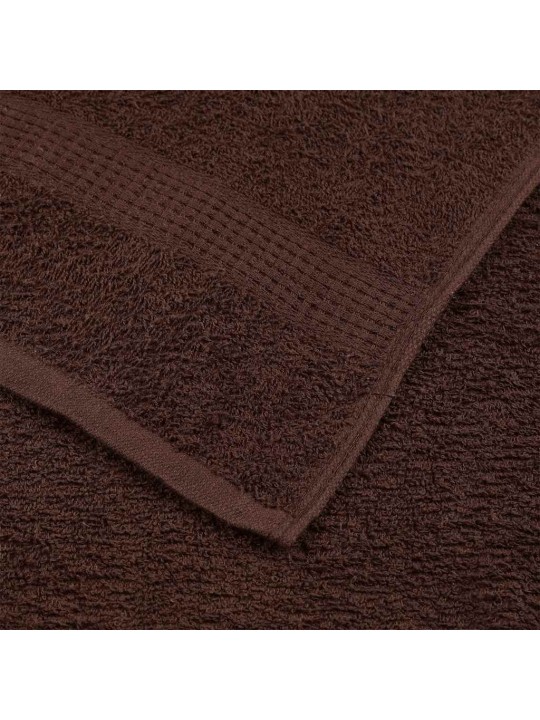 Sprchové ručníky 4 ks hnědé 70x140 cm 360 g/m² 100% bavlna