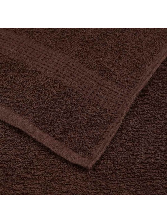 Koupelových osušek 4 ks hnědé 100x150 cm 360 g/m² 100% bavlna