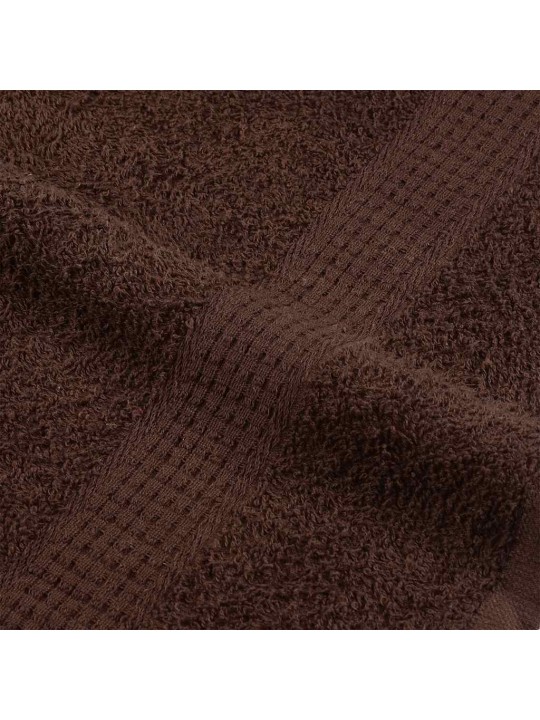 Koupelových osušek 4 ks hnědé 100x150 cm 360 g/m² 100% bavlna
