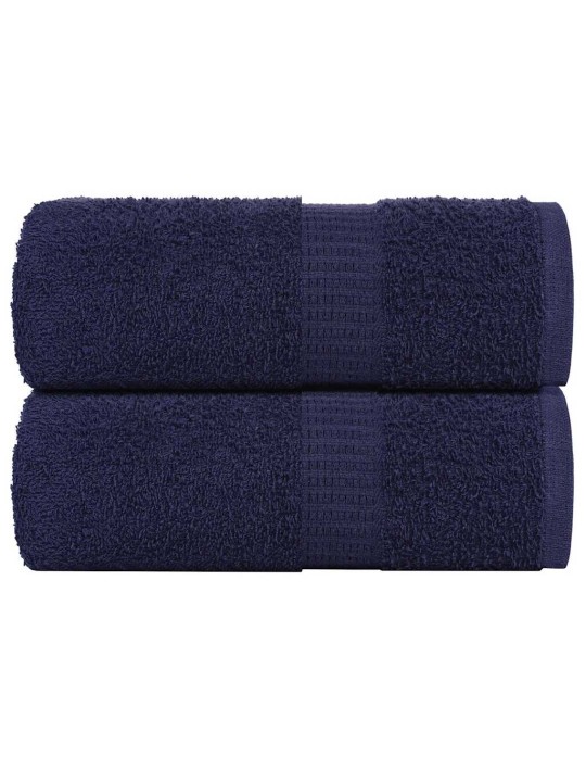 Ručníky na ruce 2ks námořnická modrá 30x30cm 360 g/m²