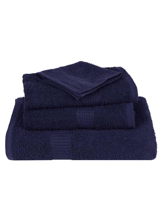 Ručníky na ruce 10 ks námořnická modrá 30x30cm 360 g/m²