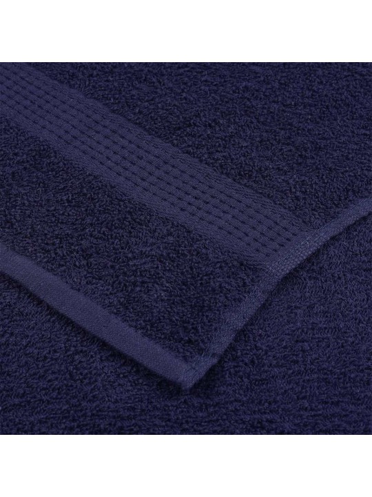 Ručníky na ruce 10 ks námořnická modrá 30x30cm 360 g/m²