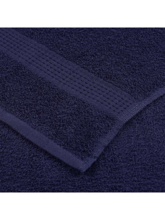 Ručníky pro hosty 2 ks námořnická modrá 30x50 cm 360 g/m²