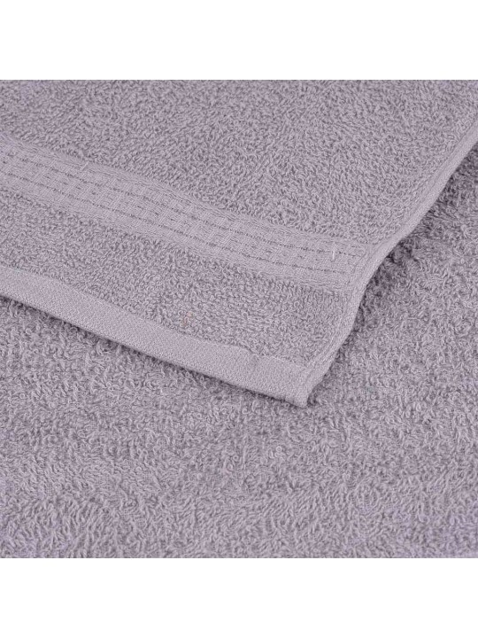 Ručníky na ruce 10 ks šedé 30x30 cm 360 g/m² 100% bavlna