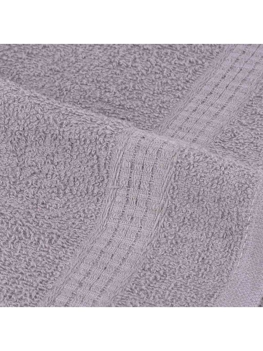 Ručníky na ruce 10 ks šedé 30x30 cm 360 g/m² 100% bavlna
