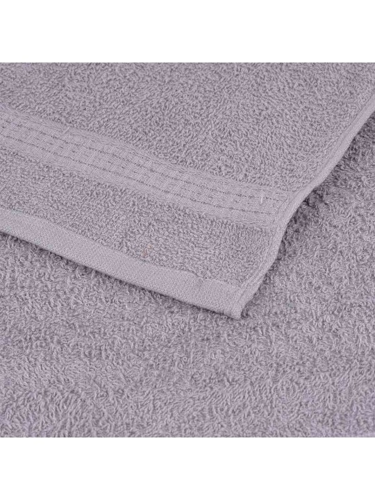Ručníky do sauny 2 ks šedé 80x200 cm 360 g/m² 100% bavlna