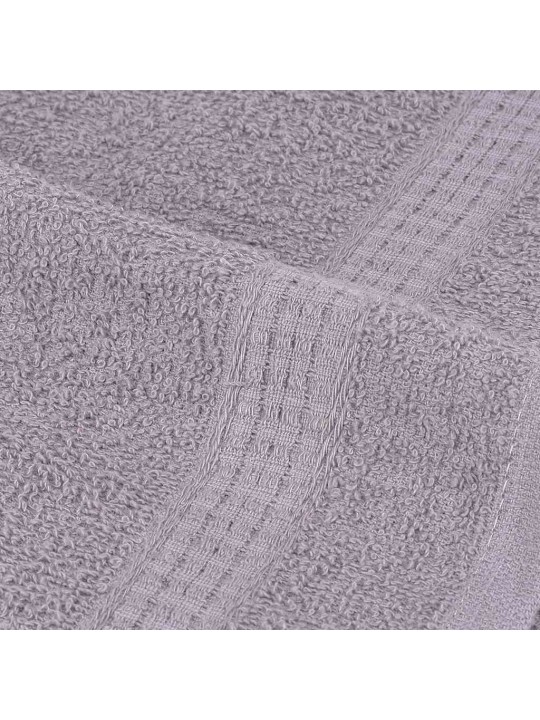 Ručníky do sauny 2 ks šedé 80x200 cm 360 g/m² 100% bavlna