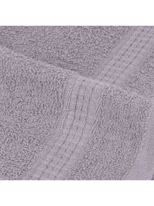Ručníky do sauny 4 ks šedé 80x200 cm 360 g/m² 100% bavlna
