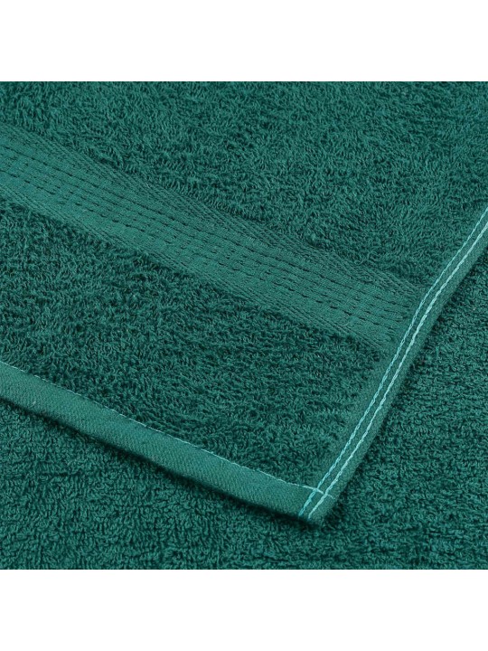 Koupelových osušek 4 ks zelená 100x150 cm 360 g/m² 100% bavlna