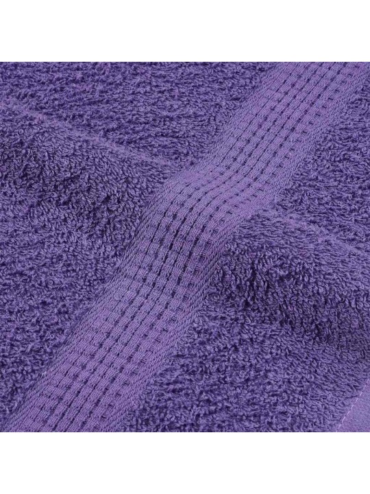 Ručníky na ruce 2ks fialová 30x30cm 360 g/m² 100% bavlna