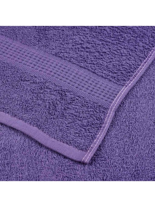 Ručníky na ruce 10 ks fialová 30x30cm 360 g/m² 100% bavlna