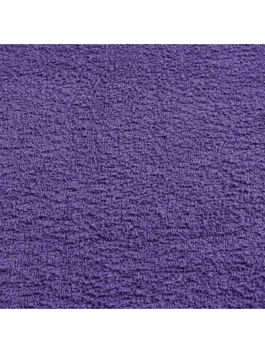 Ručníky pro hosty 10 ks fialová 30x50 cm 360 g/m² 100% bavlna