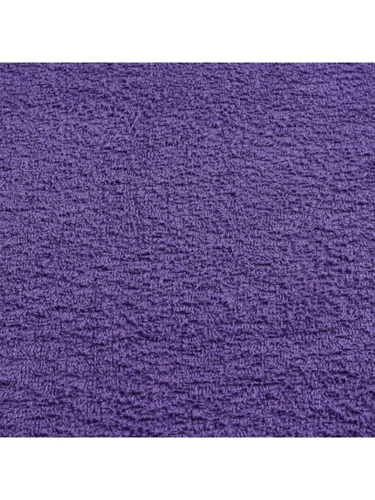 Ručníky do sauny 4 ks fialová 80x200 cm 360 g/m² 100% bavlna