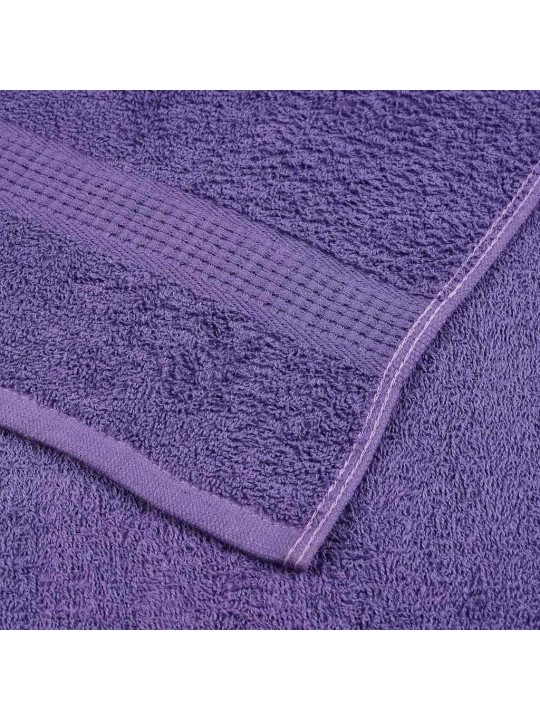 Ručníky do sauny 4 ks fialová 80x200 cm 360 g/m² 100% bavlna