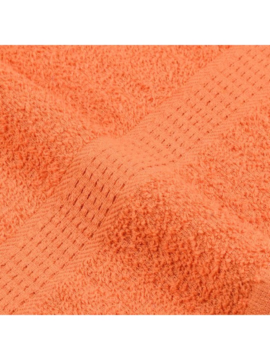 Koupelových osušek 4 ks oranžové 100x150 cm 360 g/m²