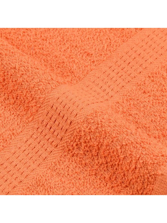 Ručníky 4 ks oranžové 100x200 cm 360 g/m² 100% bavlna