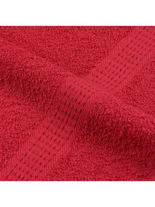 Ručníky na ruce 2 ks červené 30x30 cm 360 g/m² 100% bavlna
