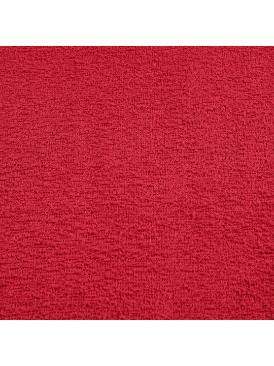 Ručníky do sauny 2 ks červené 80x200 cm 360 g/m² 100% bavlna