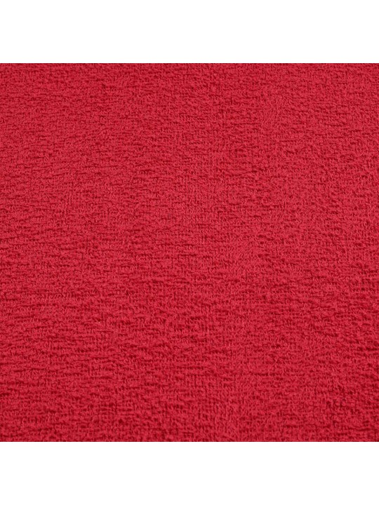Ručníky do sauny 4 ks červené 80x200 cm 360 g/m² 100% bavlna