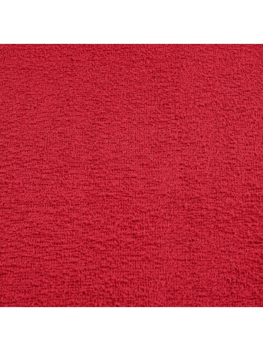 Ručníky 4 ks červené 100x200 cm 360 g/m² 100% bavlna