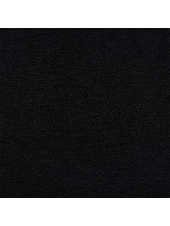 Koupelových osušek 2 ks černé 100x150 cm 360 g/m² 100% bavlna