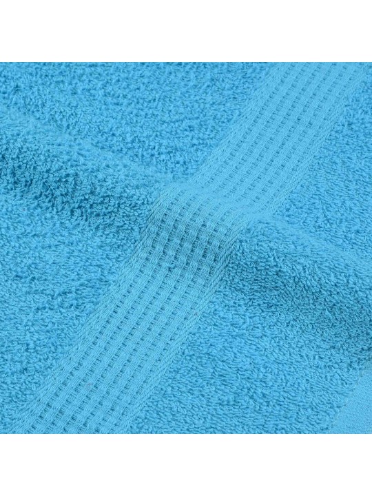 Ručníky na ruce 10 ks tyrkysová 30x30 cm 360 g/m² 100% bavlna