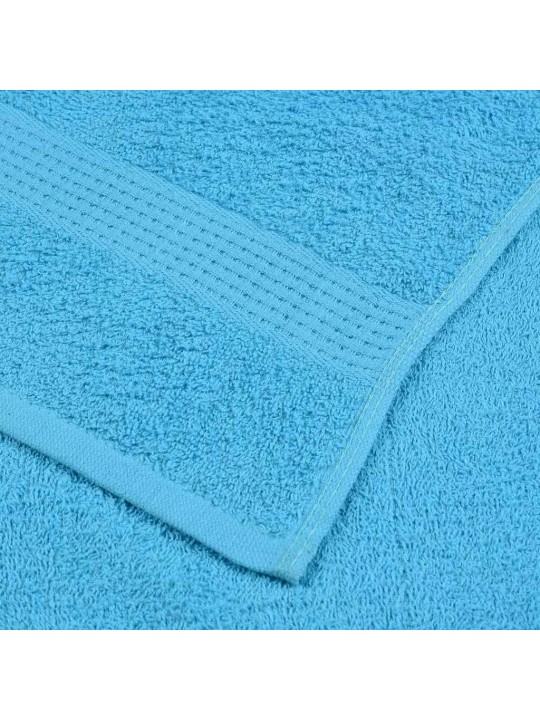 Ručníky pro hosty 4 ks tyrkysová 30x50 cm 360 g/m² 100% bavlna