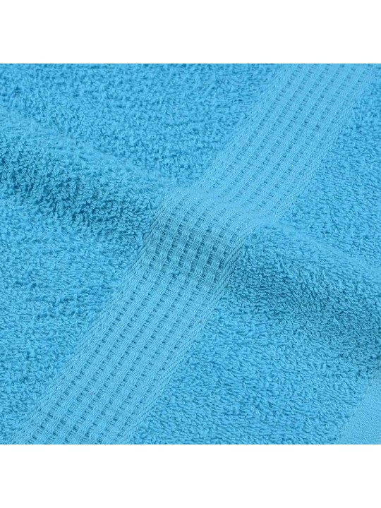 Ručníky pro hosty 4 ks tyrkysová 30x50 cm 360 g/m² 100% bavlna