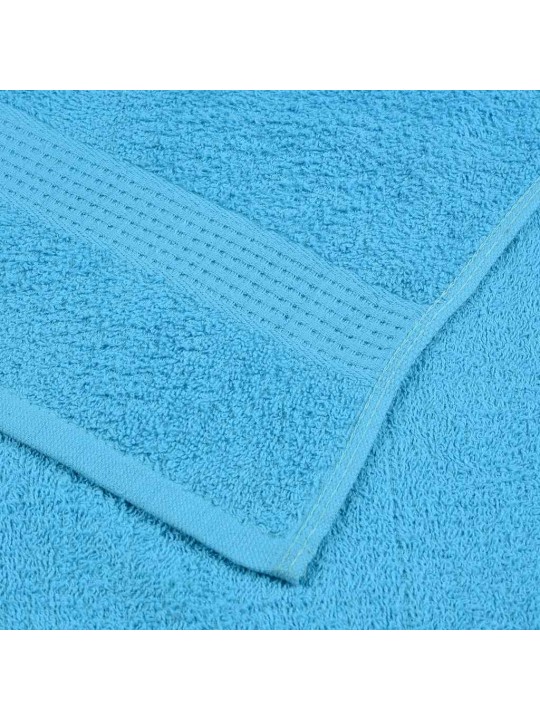 Ručníky na ruce 2 ks tyrkysová 50x100 cm 360 g/m² 100% bavlna
